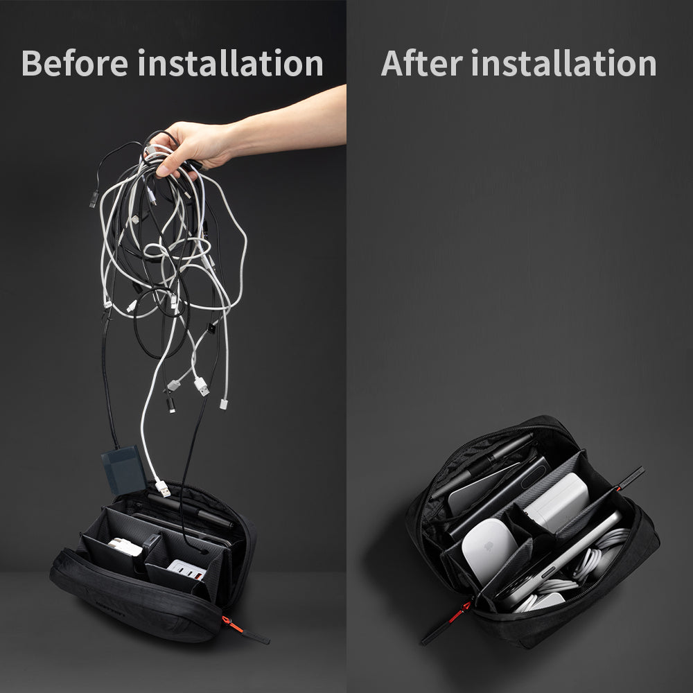 Kingsons Essential Data Storage Travel Bag,