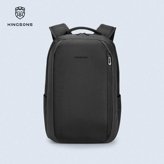 Kingsons Large Capacity Durable Business Laptop Backpack Leather Laptop Backpack Custom logo Waterproof Backpack School Bags