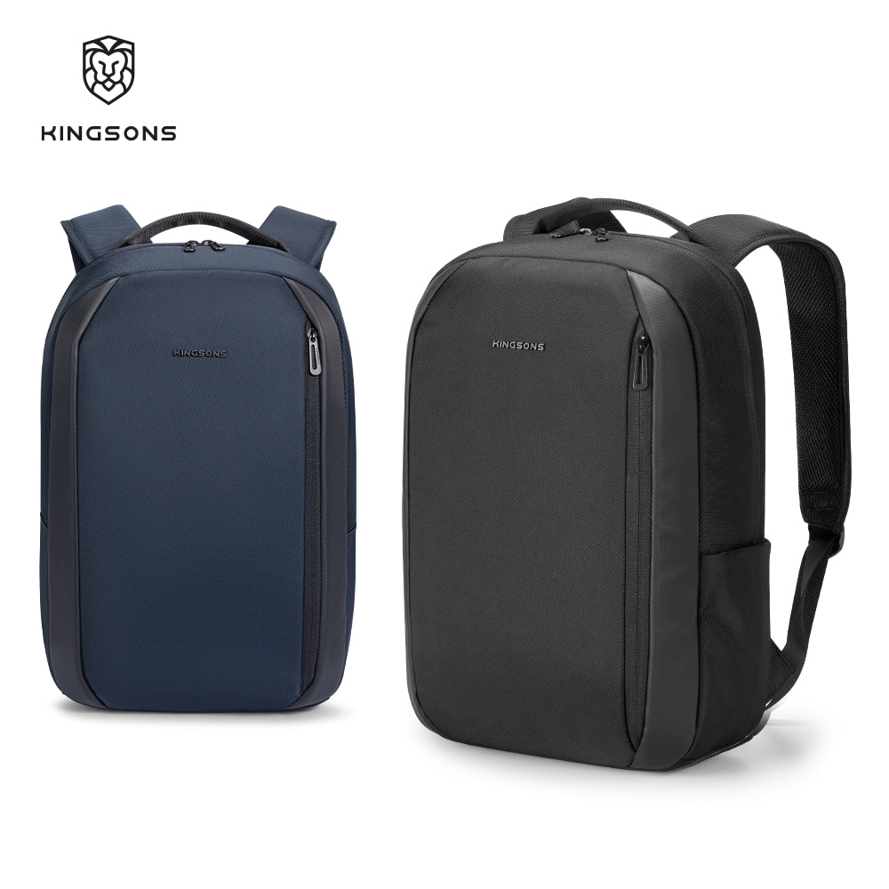 Kingsons Large Capacity Durable Business Laptop Backpack Leather Laptop Backpack Custom logo Waterproof Backpack School Bags