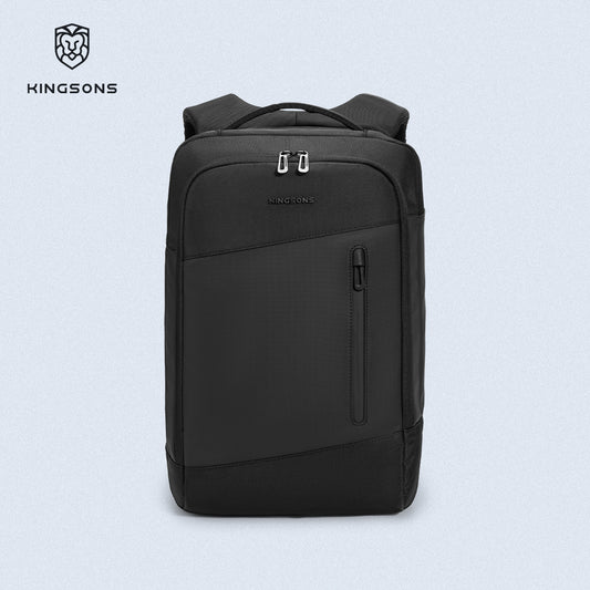 Kingsons Durable Business Laptop Backpack Leather
