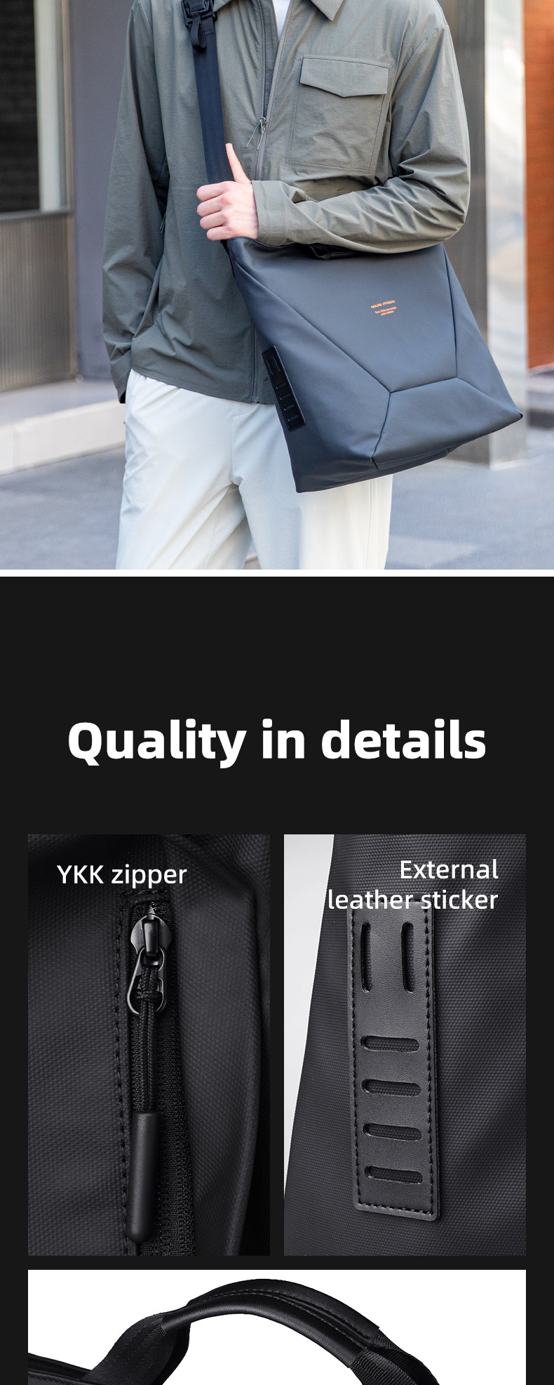 Mark Ryden Factory Hot Sale Wholesale Handbag Men's Crossbody Bag Large Capacity Handbag Tote Bag Cosmetic Bag