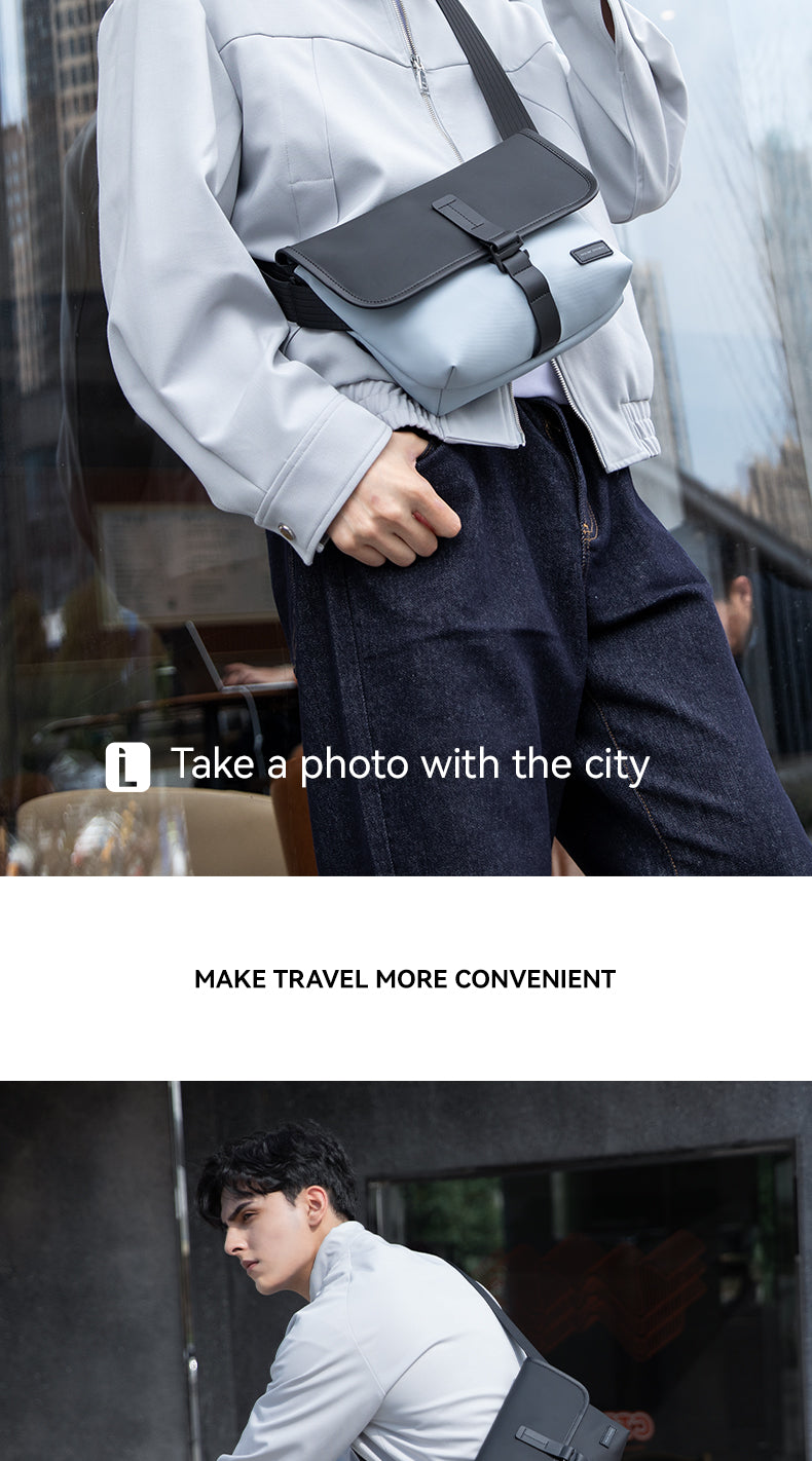 Mark Ryden Factory Hot Sale Men's Crossbody Bag Wholesale Multifunctional Outdoor Sports Cycling Shoulder Bag Chest