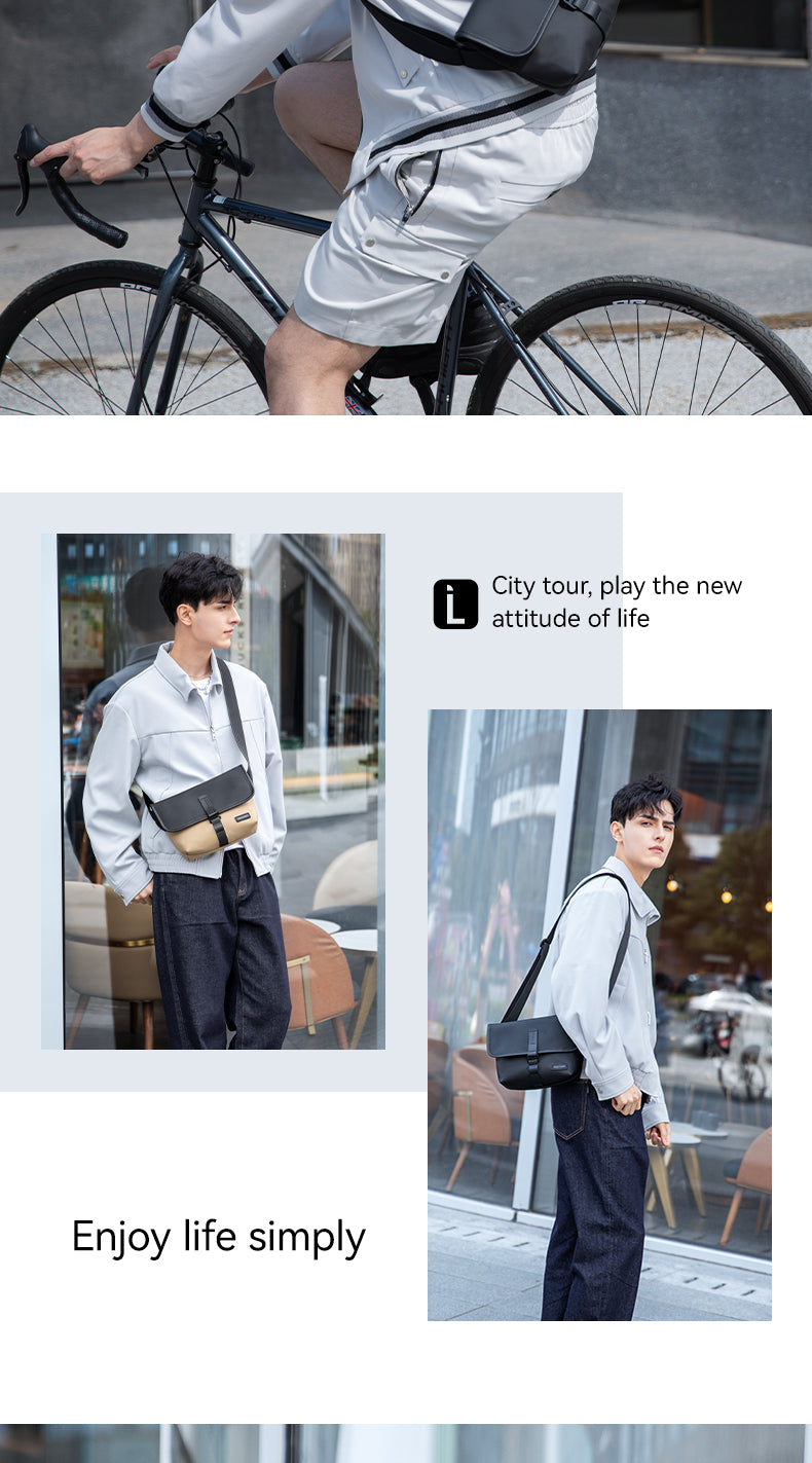 Mark Ryden Factory Hot Sale Men's Crossbody Bag Wholesale Multifunctional Outdoor Sports Cycling Shoulder Bag Chest