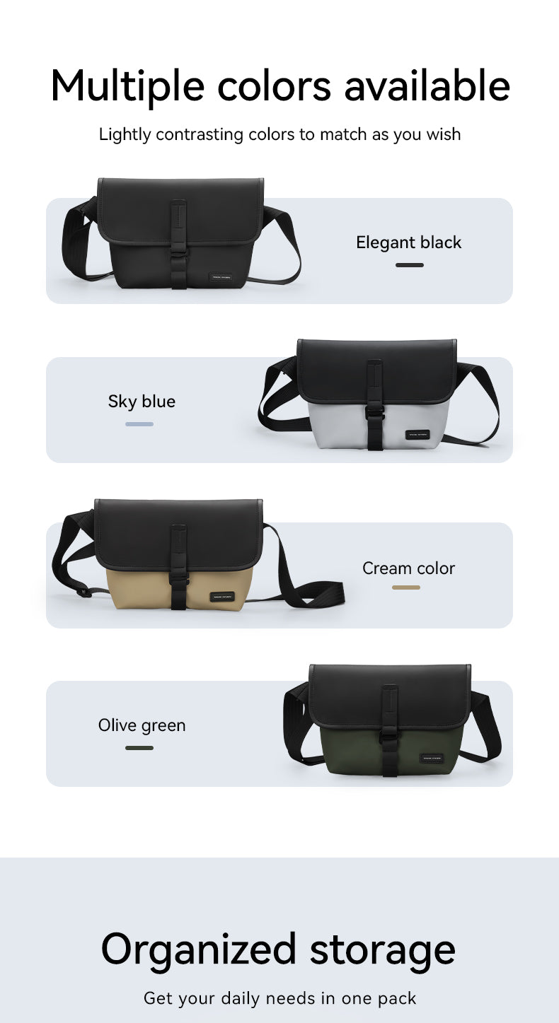 Mark Ryden Factory Hot Sale Men's Crossbody Bag Wholesale Multifunctional Outdoor Sports Cycling Shoulder Bag Chest
