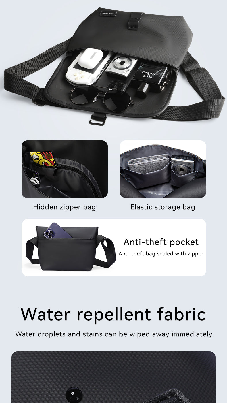 Mark Ryden Factory Hot Sale Men's Crossbody Bag Wholesale Multifunctional Outdoor Sports Cycling Shoulder Bag Chest