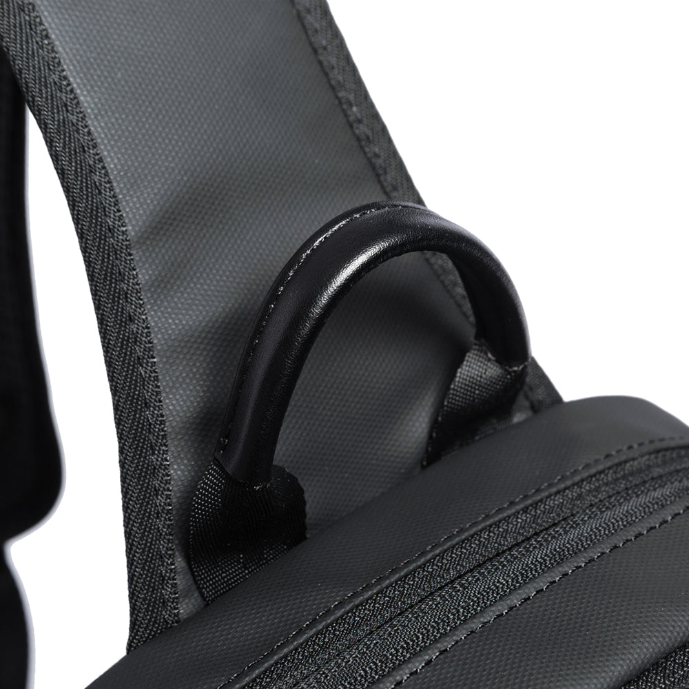 boy chest cheap black polyester men sling chest bags crossbody shoulder mini small mens sling bag