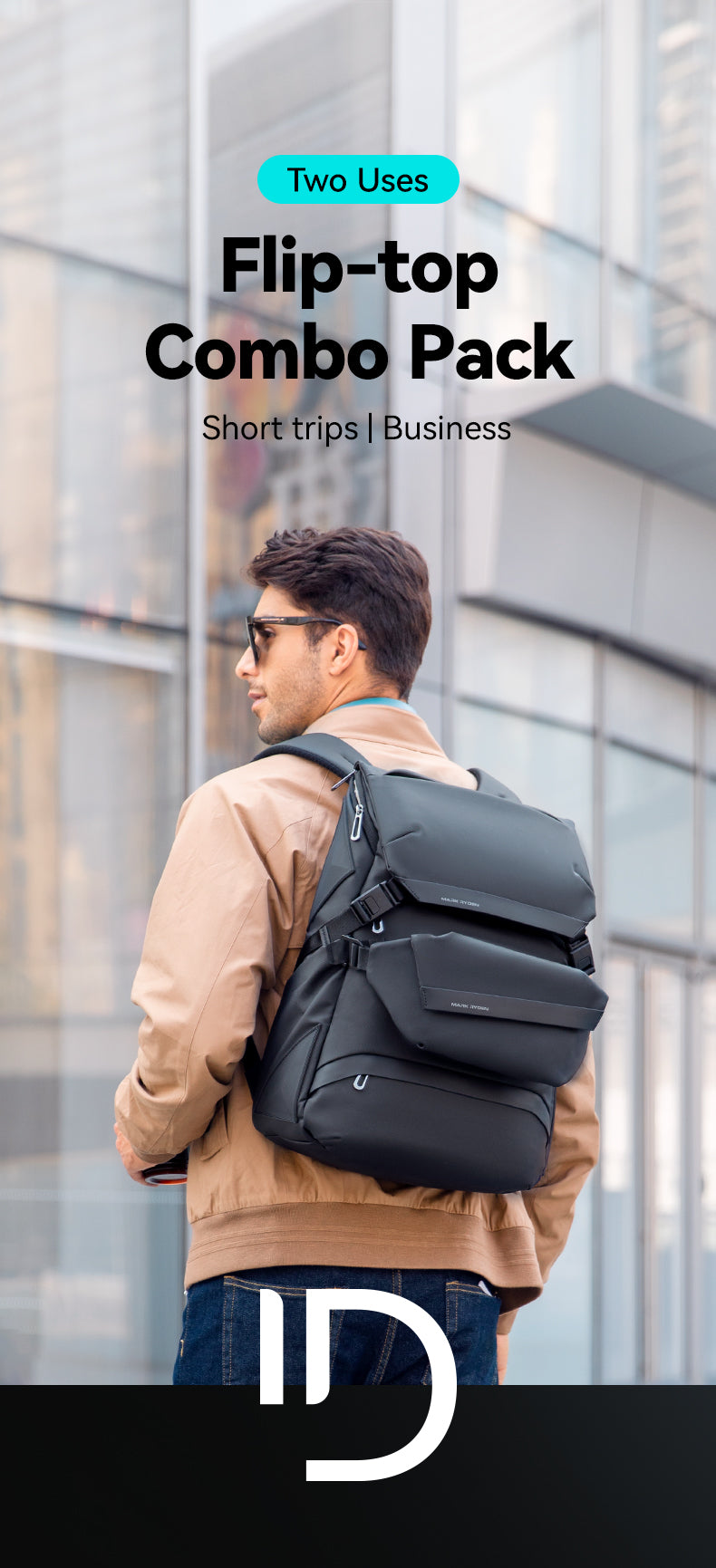 Mark Ryden Laptop Backpacks Large Capacity Outdoor Travel Backpack Computer Mother and Child Bag Luxury Backpack
