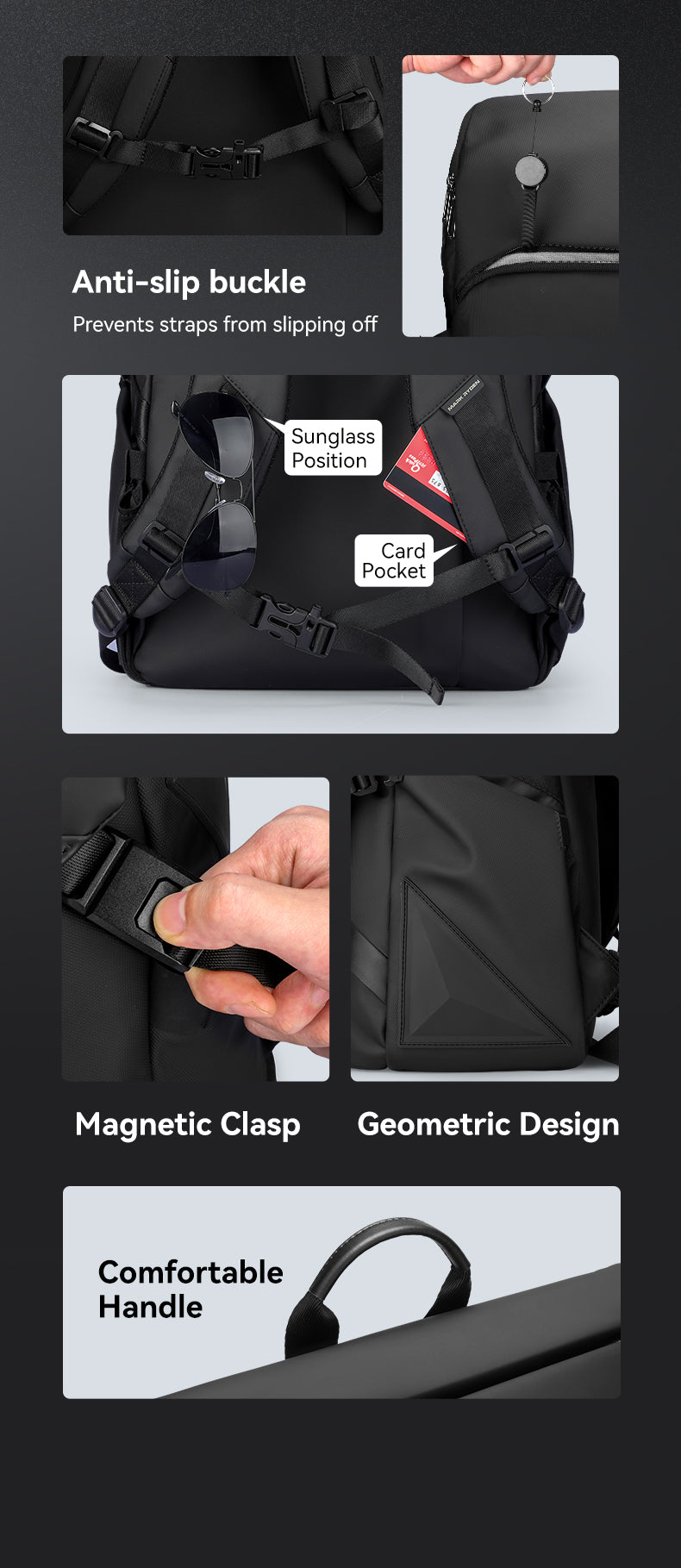 Mark Ryden Laptop Backpacks Large Capacity Outdoor Travel Backpack Computer Mother and Child Bag Luxury Backpack