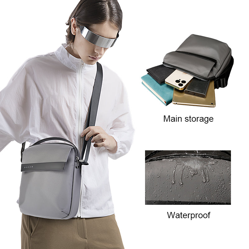 student shoulder bag laptop waterproof crossbody custom men messenger bag