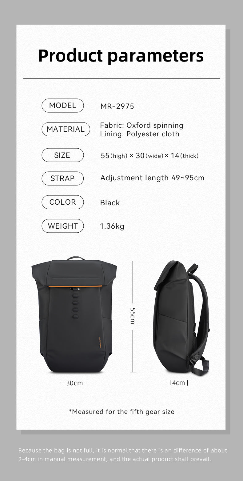 Mark Ryden Stylish School Backpack Bags Mochilas Daily Travel Business Custom Logo Student Laptop Backpack