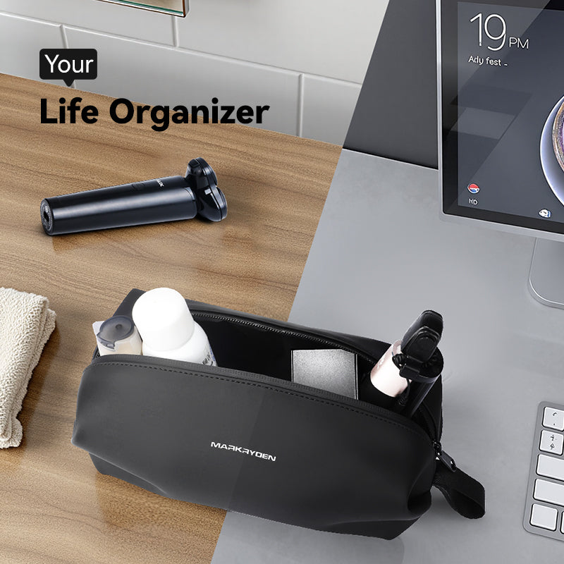 Mark Ryden Organizer Wash Bag Men's Large Capacity Frosted Bag Fitness Travel Portable Waterproof Storage Bag Cosmetic Bag