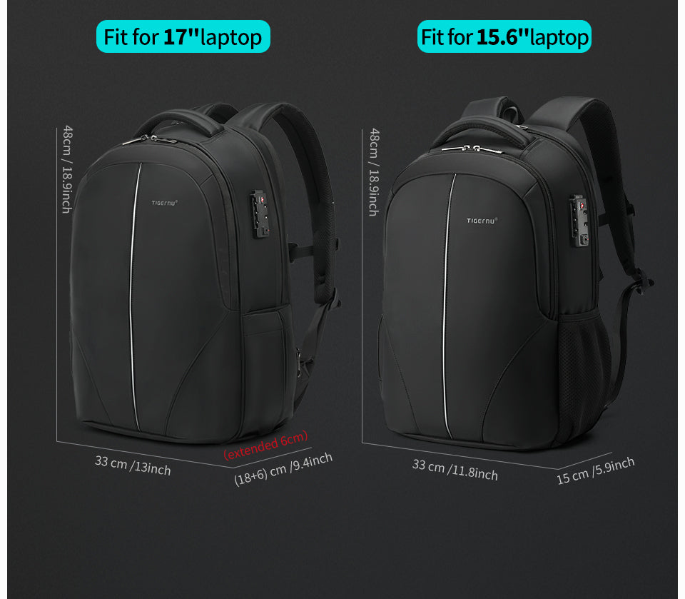 Tigernu Anti-theft Waterproof Backpack Usb Backpacks With Tsa Lock Mochilas Computer Leisure Backpack