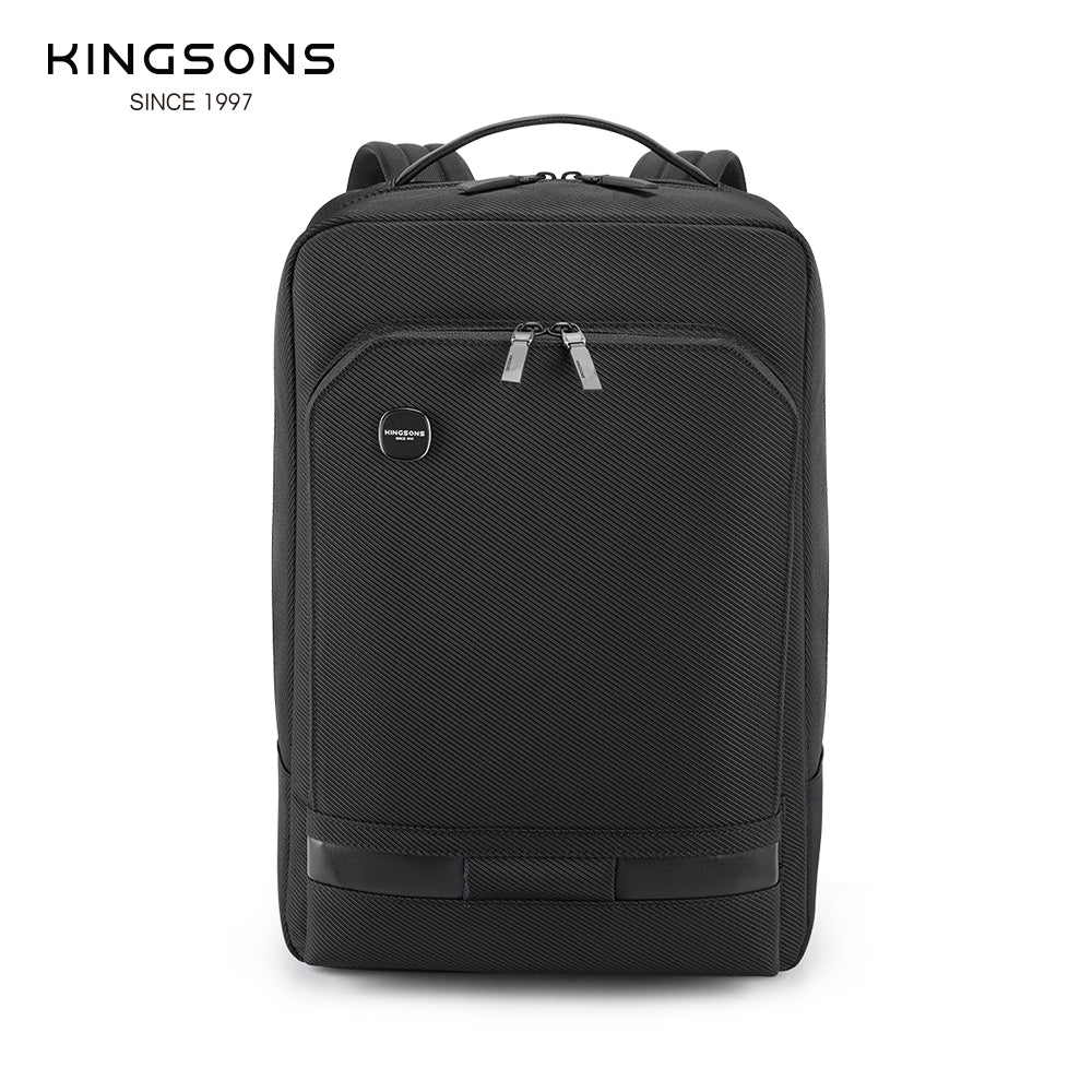 KINGSONS New Design Men's Travel Large Capacity Computer Bag Business Backpack Multi-functional Student Backpack Laptop Backpack