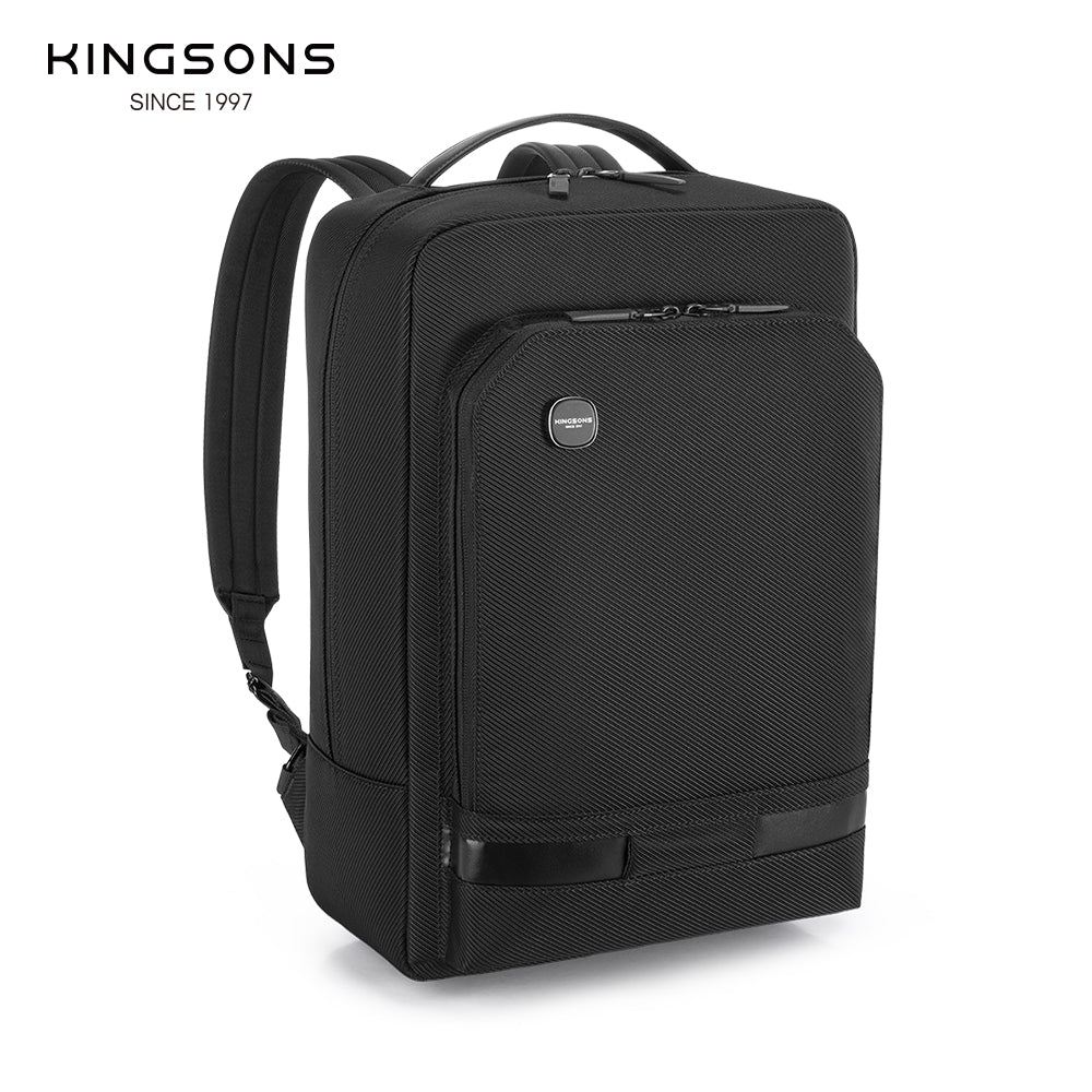 KINGSONS New Design Men's Travel Large Capacity Computer Bag Business Backpack Multi-functional Student Backpack Laptop Backpack