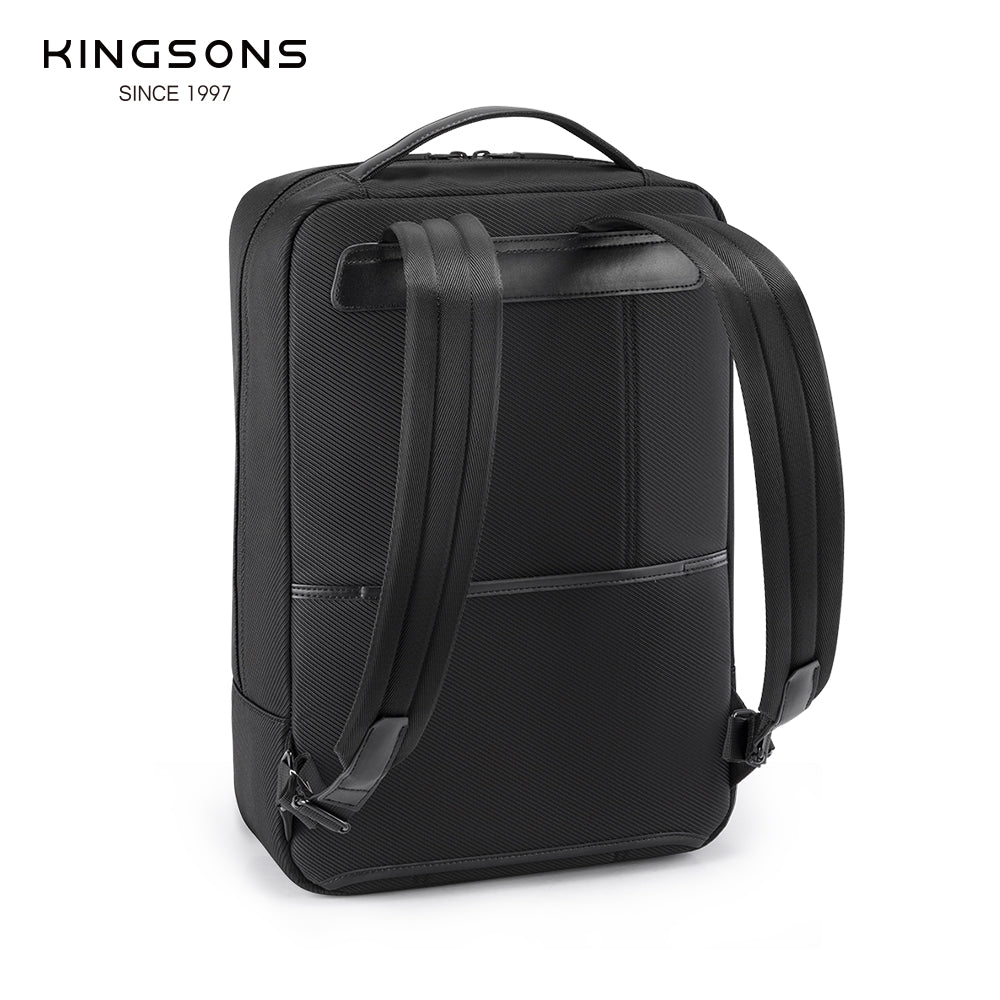KINGSONS New Design Men's Travel Large Capacity Computer Bag Business Backpack Multi-functional Student Backpack Laptop Backpack