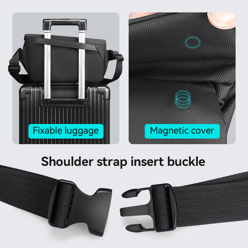 Mark Ryden Factory Wholesale Customised Crossbody Bag Men's Large Capacity Shoulder Tide Sports Small Backpack Bag