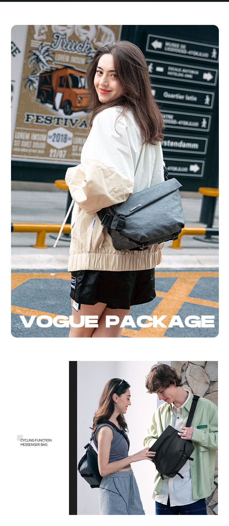 Mark Ryden Factory Wholesale Customised Crossbody Bag Men's Large Capacity Shoulder Tide Sports Small Backpack Bag
