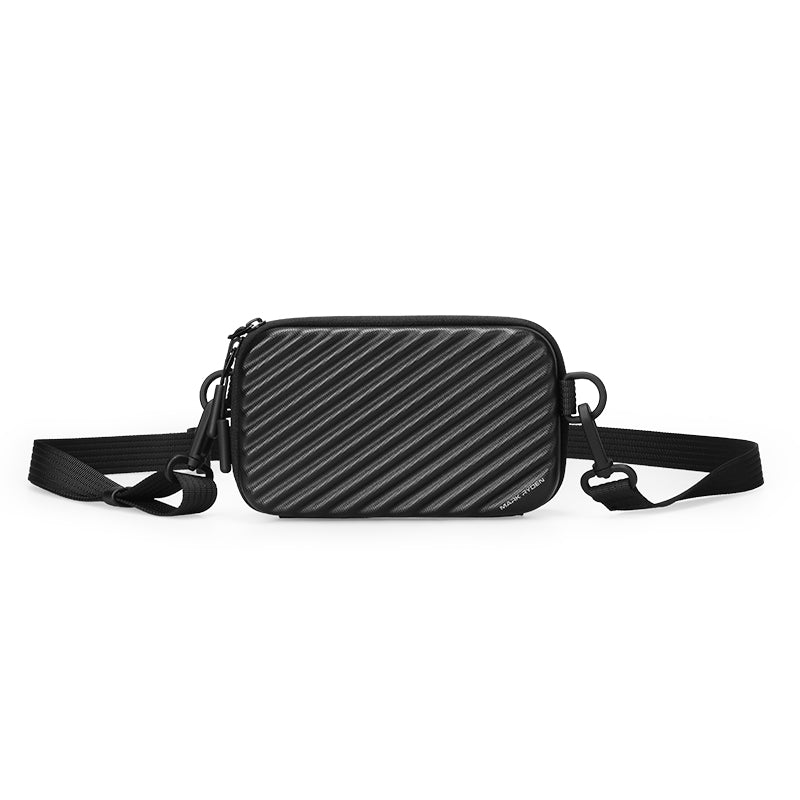 Mark Ryden Mini Crossbody Bag Men's Chest Bag Sports Casual Large Capacity Small Backpack Trolley Shape Satchels