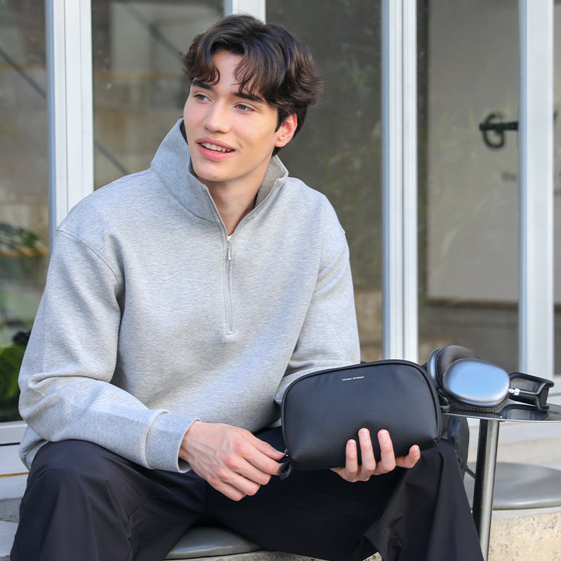 Mark Ryden Best Seller Toiletries Bag Men's Large Capacity Scrub Bag Fitness Travel Portable Waterproof Storage Bag