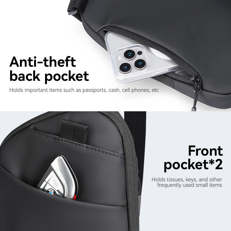 Mark Ryden Factory Wholesale New Customized Shoulder Bag Men's Chest Crossbody Bags Sports Riding Small Backpacks