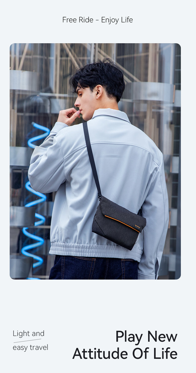Mark Ryden Factory Hot Sale Waterproof Fashion Sports Men's Crossbody Bag Shoulder Anti-theft Satchel Chest Hanging Bag
