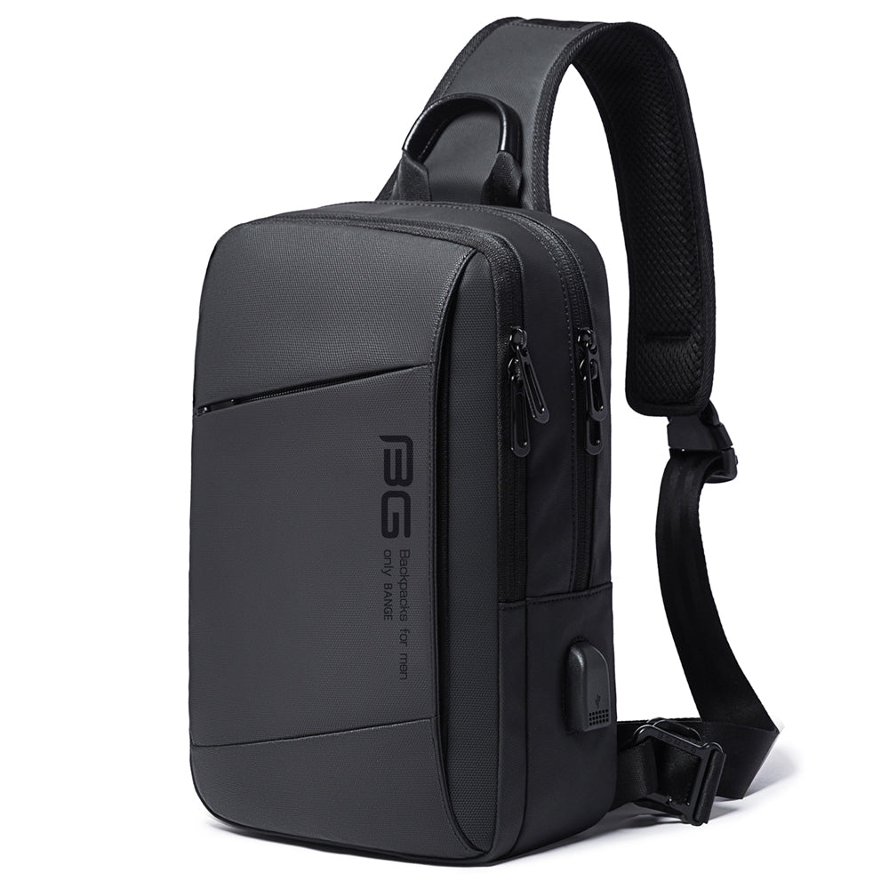 Factory Bange new waterproof oxford wholesale anti theft custom korean crossbody sling bag men sling bag