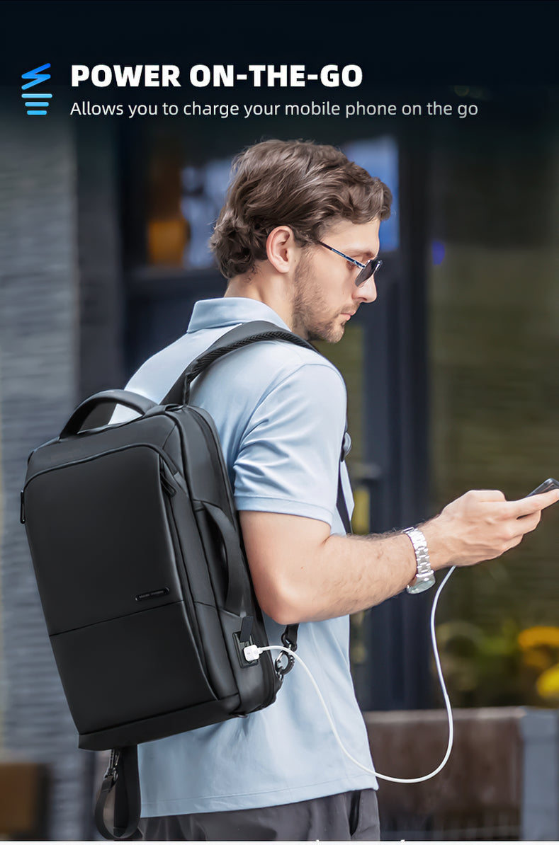 Mark Ryden Bags for Laptop Black Backpack Men Light Laptop Bags High Quality School Backpack