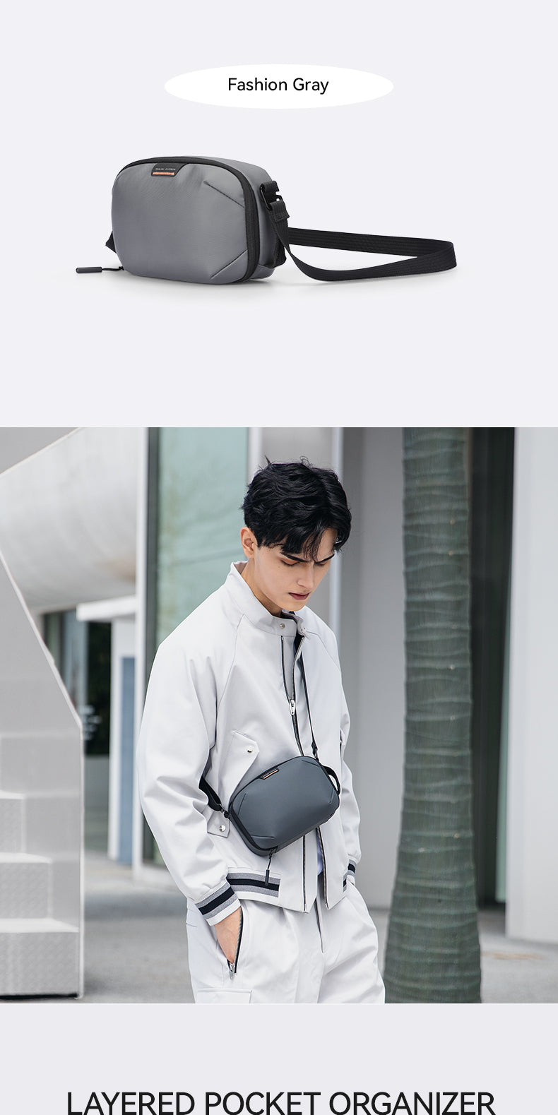 Mark Ryden Sale Men's Crossbody Bag Wholesale Multifunctional Outdoor Sports Shoulder Bag Business Trip Wash Bag