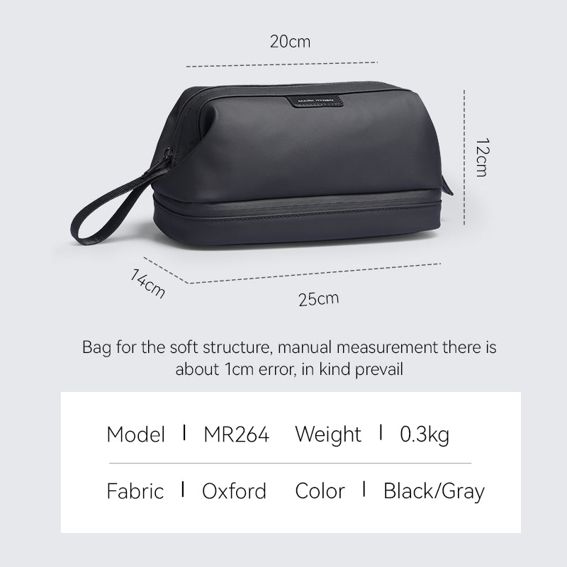 Mark Ryden Factory Hot Sale Scrub Bag Large Capacity Clutch Bag Fitness Travel Portable Waterproof Storage Bag