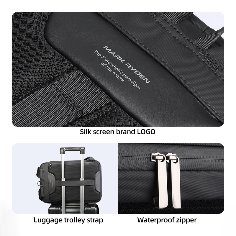 Mark Ryden Factory Hot Sale Laptop Backpack Cycling Sports Shoulder Bag Password Lock