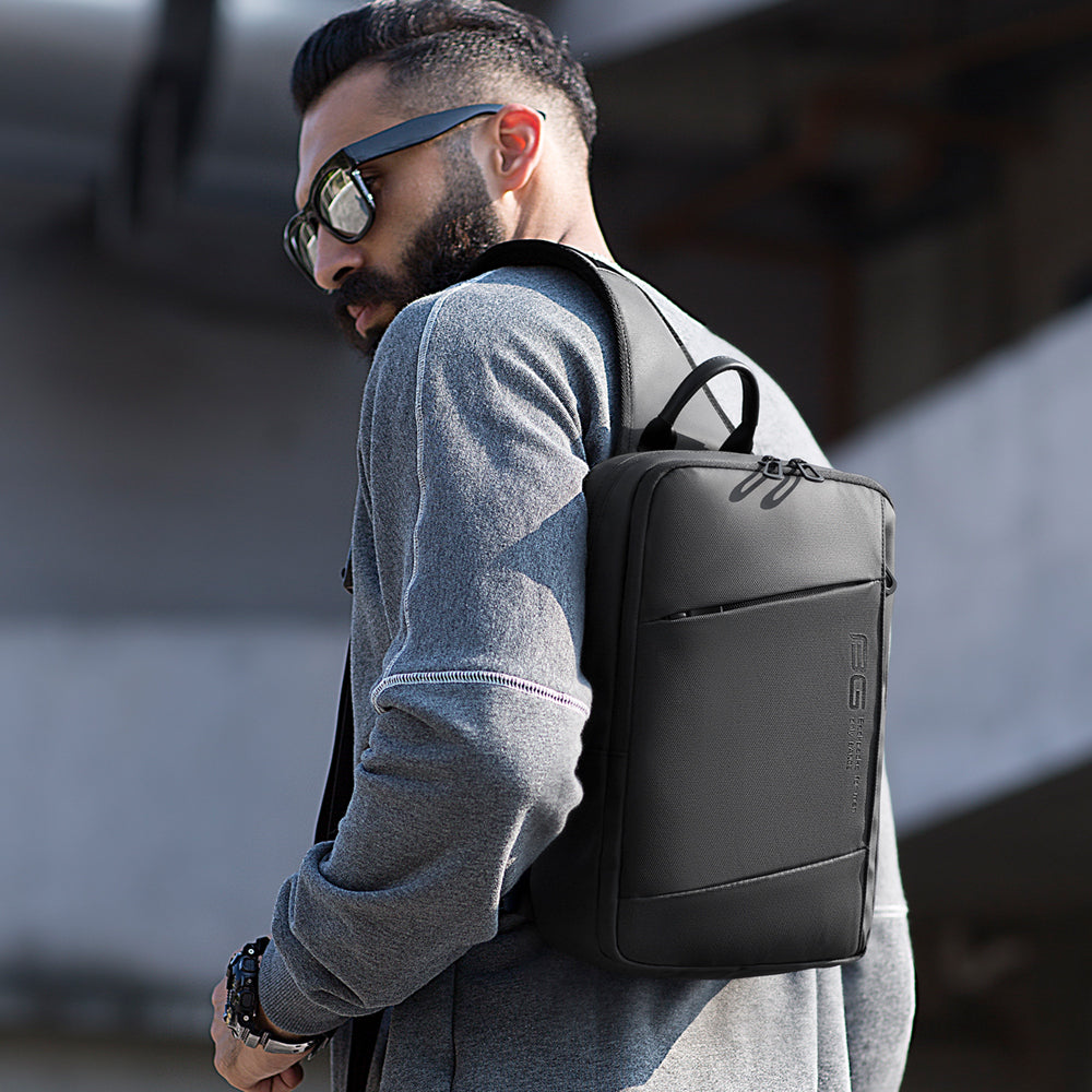 Factory Bange new waterproof oxford wholesale anti theft custom korean crossbody sling bag men sling bag