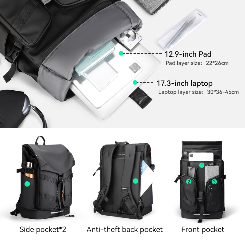 Mark Ryden Bags for Laptop Wholesale Customised Travelling Bag Multifunctional Large Capacity Backpack Laptop Bags