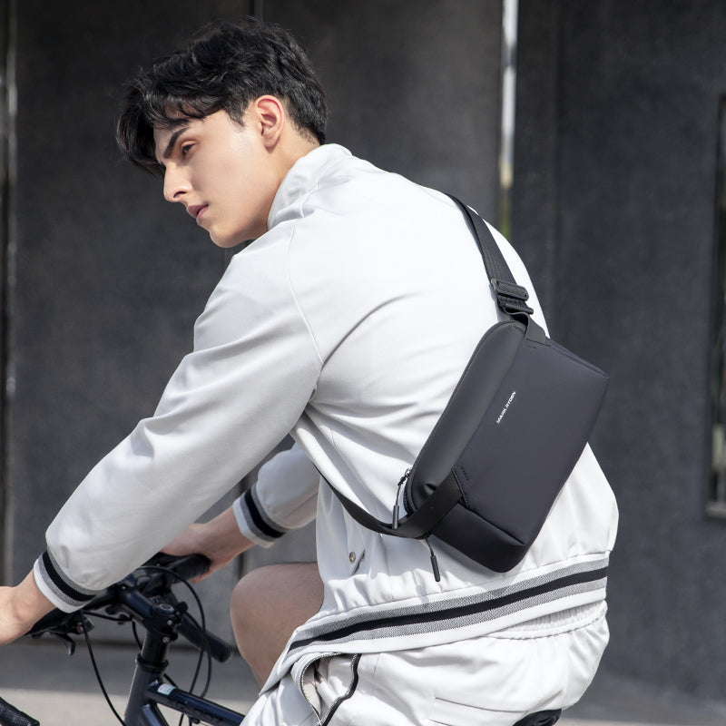 Mark Ryden Wholesale Customised Crossbody Bags Sport Riding Small Backpack Casual Fashion Chest Bag Men's Shoulder Bag