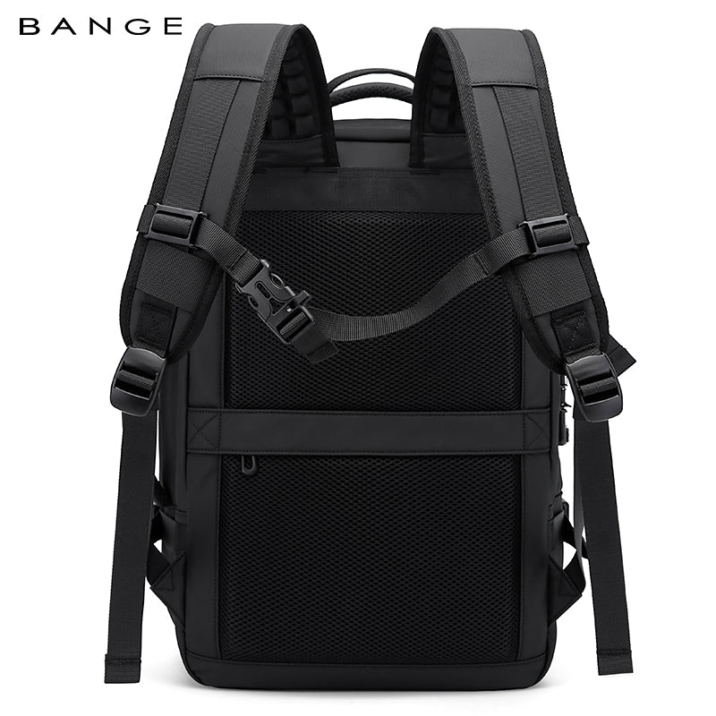 new arrival wholesale TSA lock waterproof men vacuum compression laptop backpack