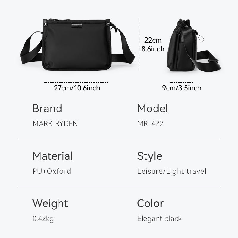 Mark Ryden Factory Direct Shoulder Bag Sports Multifunctional Crossbody Bag Cycling Messenger Bag Men's Backpacks