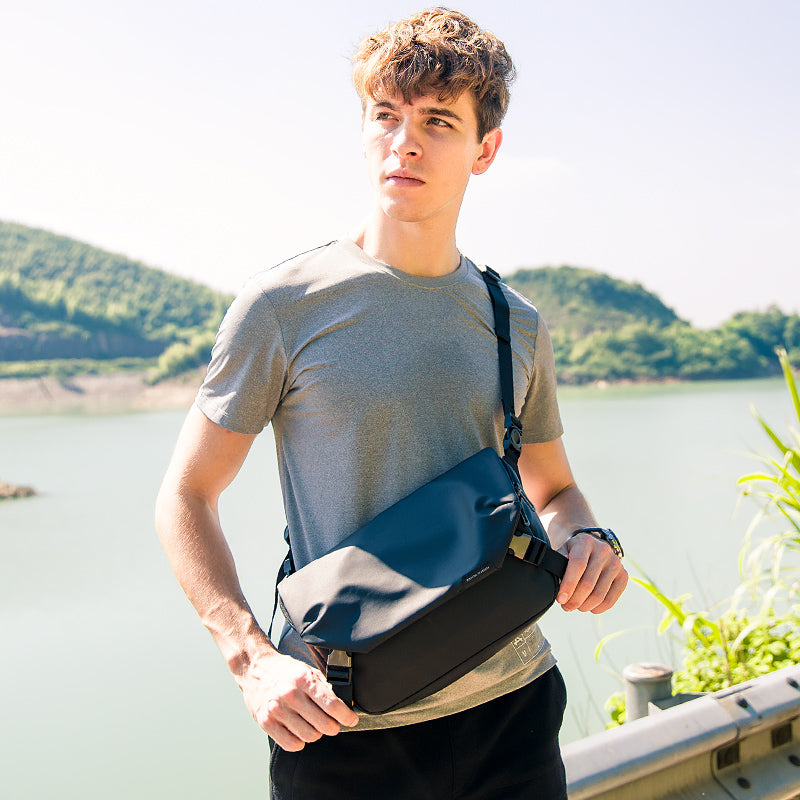 Mark Ryden Waterproof Multi-layer Messenger Bag Comfortable Large Capacity High Quality Durable Crossbody Bag Chest Sling