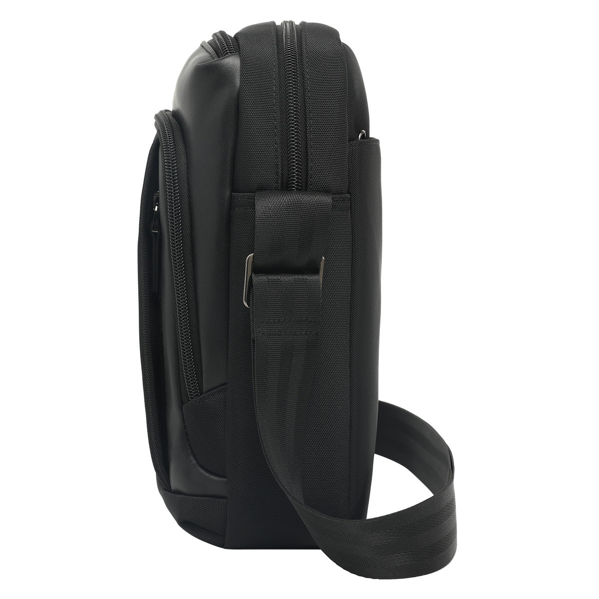 TIGERNU Men's Multifunctional Nylon Laptop Shoulder Sling Bag 9.7inches Fashionable Multi-Pocket Storage for Commuting