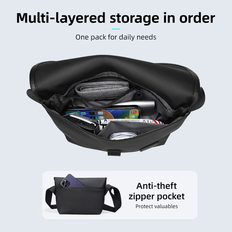 Mark Ryden Factory Hot Sale Men's Crossbody Bag Wholesale Multifunctional Outdoor Sports Cycling Shoulder Bag Chest