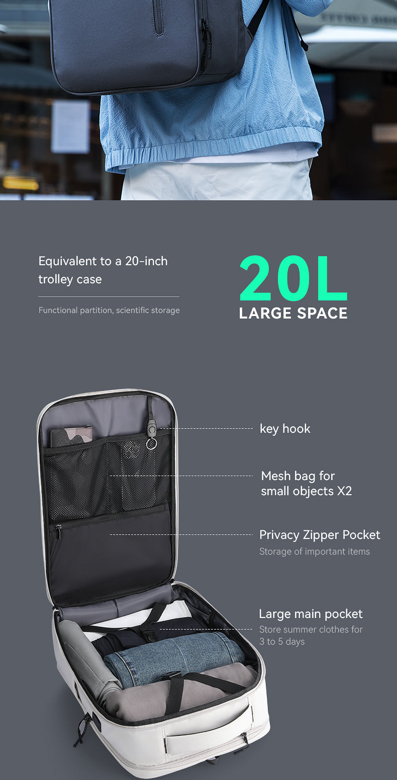 Mark Ryden Travel Shoulder Backpack Short Trip Travel Bag Large Capacity Computer Trip Luggage Bag Mochila Deportiva