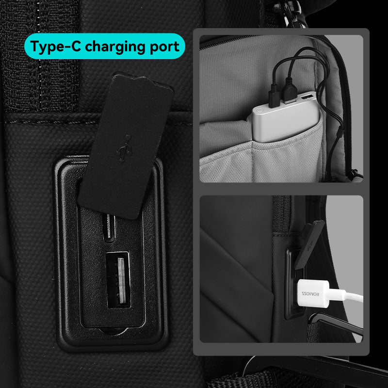 Mark Ryden Fashion Casual Newest Design Sling Chest Bag Men Backpack Shoulder Bags Crossbody Bag