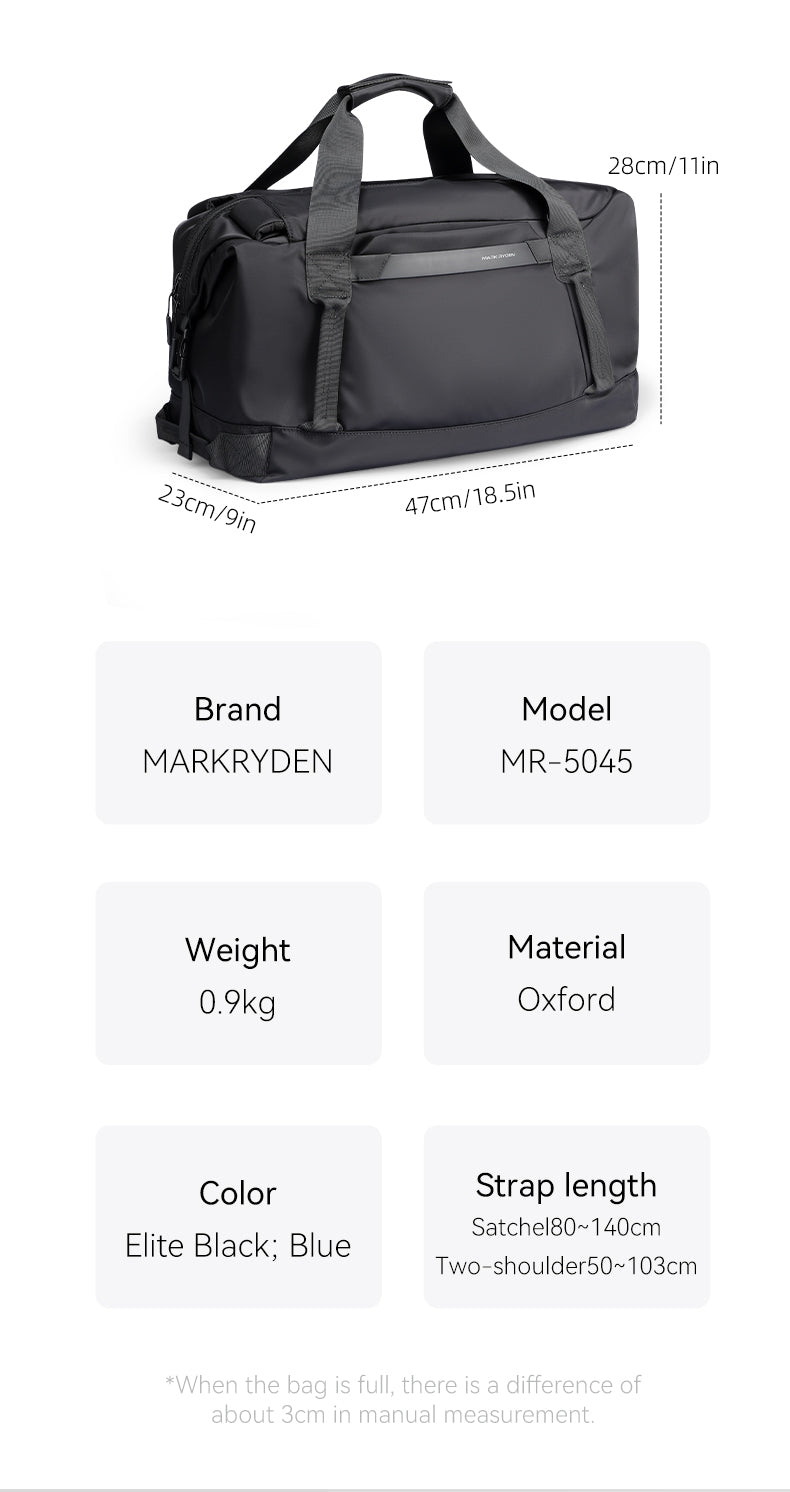 Mark Ryden Waterproof Large Capacity Men's Luggage Travel Bags Sports Gym Bags Travel Handbags