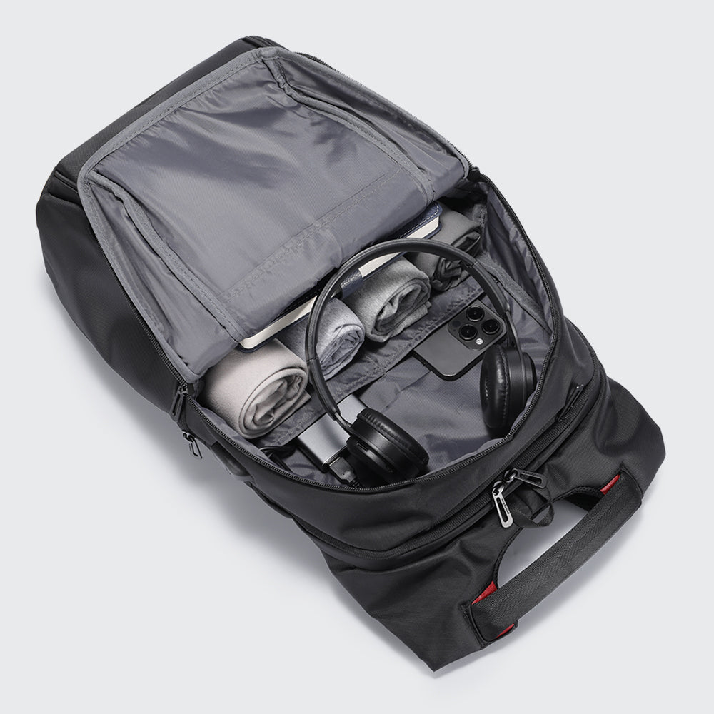 Kingsons Warming Briefcases two size 15.6 & 17 Inch Laptop Bag Travel USB Charging Backpack