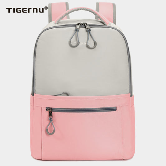 Tigernu Large Capacity Multi-pocket Layered Storage 15.6 Inch Waterproof Lightweight Commuter Campus Daily Backpack