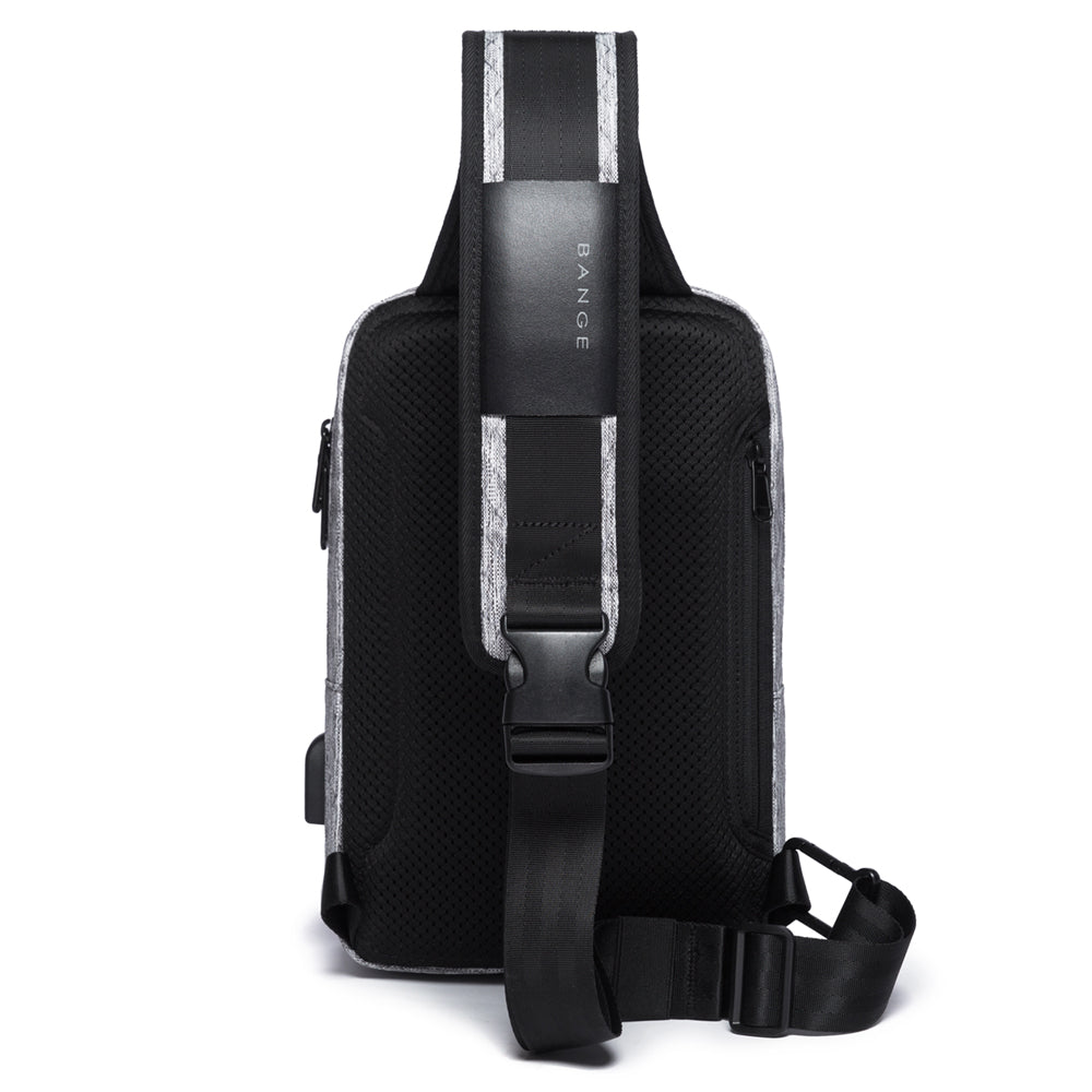 boy chest cheap black polyester men sling chest bags crossbody shoulder mini small mens sling bag