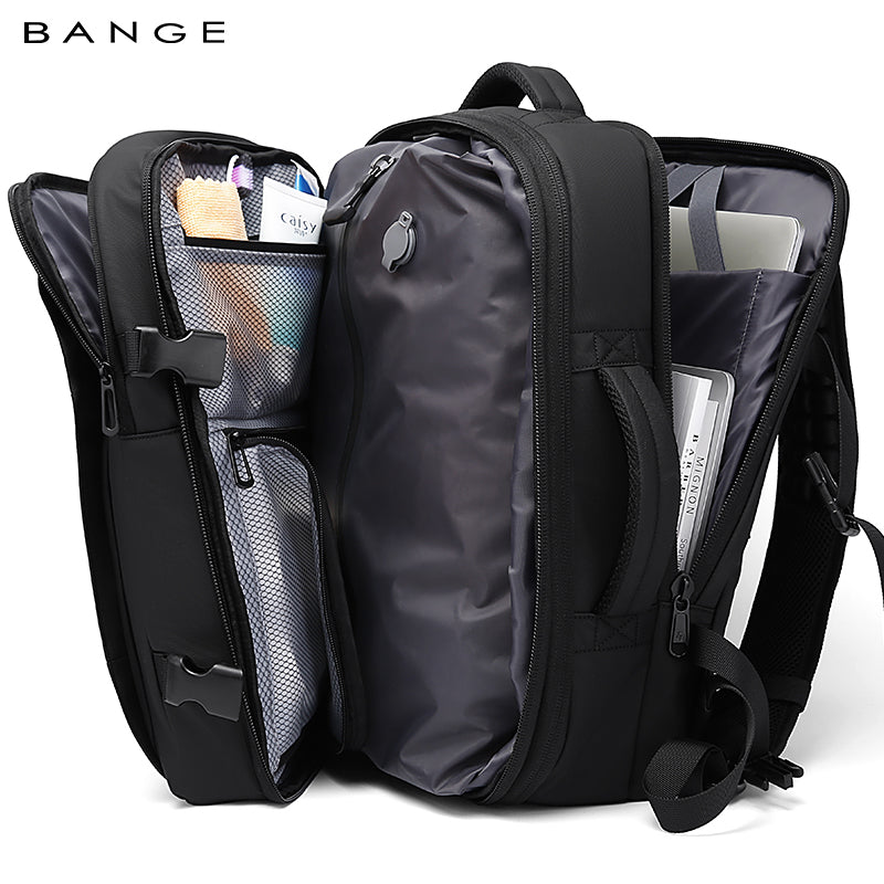 new arrival wholesale TSA lock waterproof men vacuum compression laptop backpack