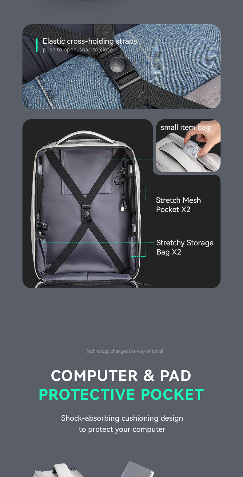 Mark Ryden Travel Shoulder Backpack Short Trip Travel Bag Large Capacity Computer Trip Luggage Bag Mochila Deportiva