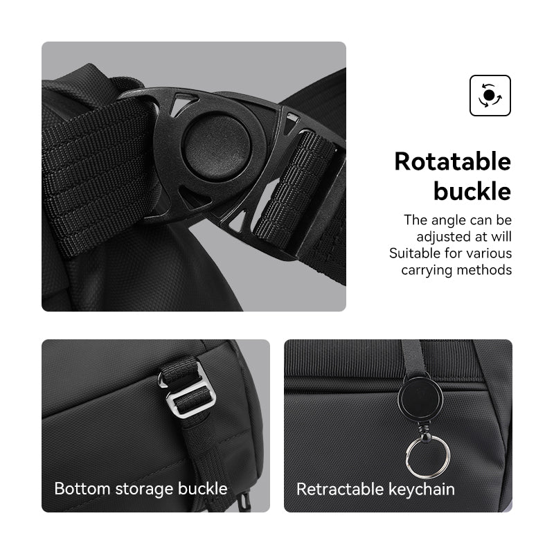 Mark Ryden Factory Wholesale Customised Men's Crossbody Bags Sport Riding Backpack Multifunctional Shoulder Bags