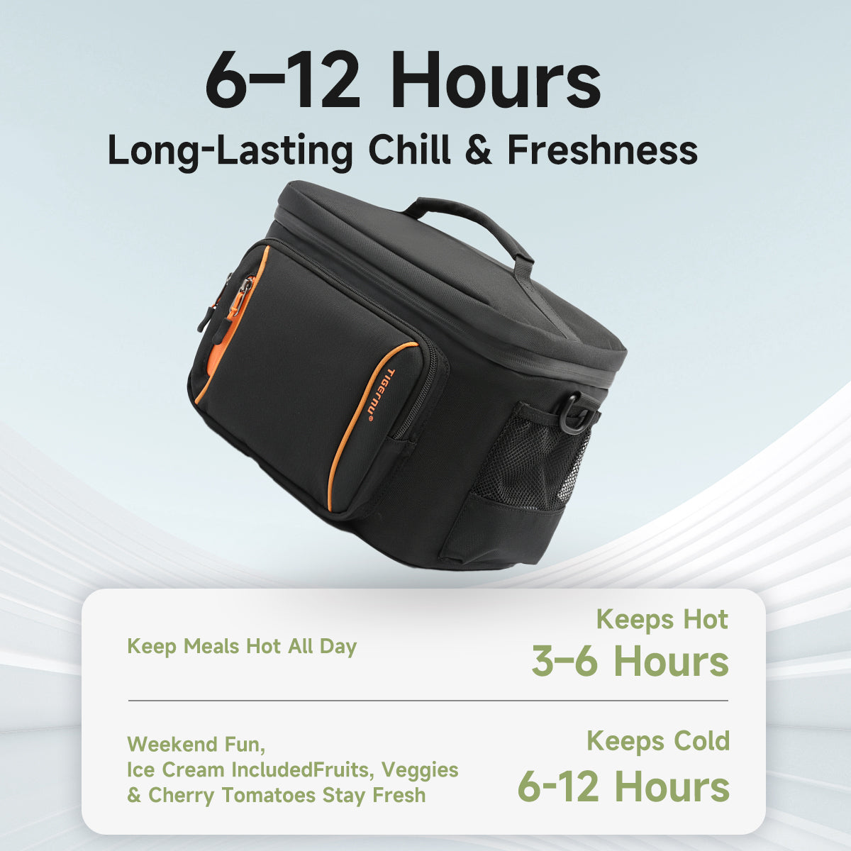 Tigernu High Quality Custom Logo Portable Cooler Bags Multifunctional Heat Cold Preservation Picnic Bag Outdoor Camping Backpack