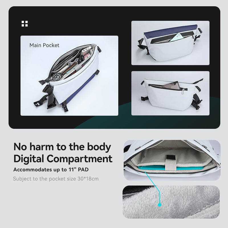 Mark Ryden Selling Explosive Men's Crossbody Bag Sports Cycling wholesale crossbody bag