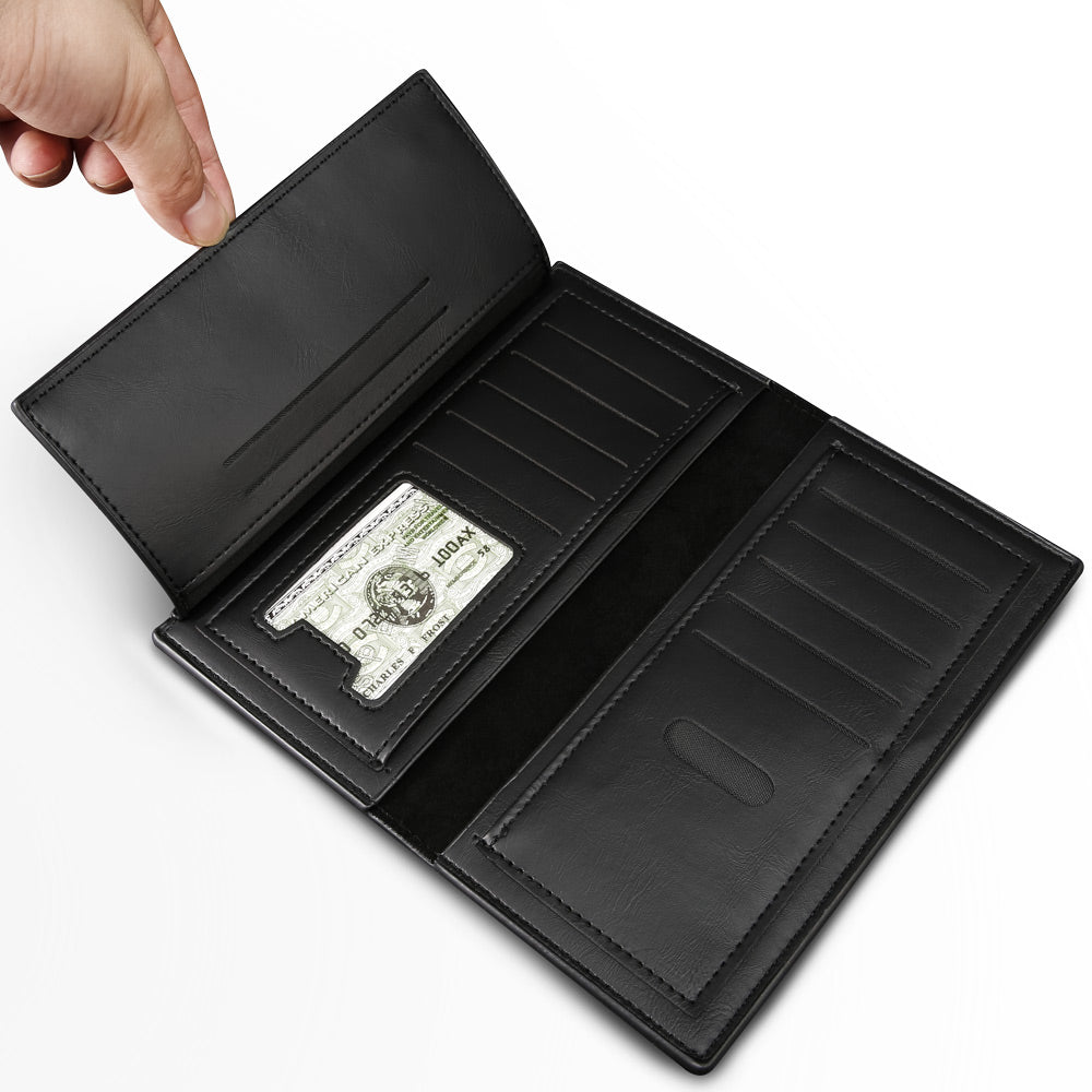 Bange original Long Men Wallet with 12 Card Slot